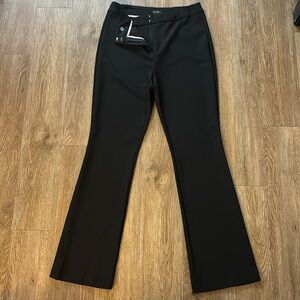 Nicole Miller New York Black Bootcut Dress Pant Size 10